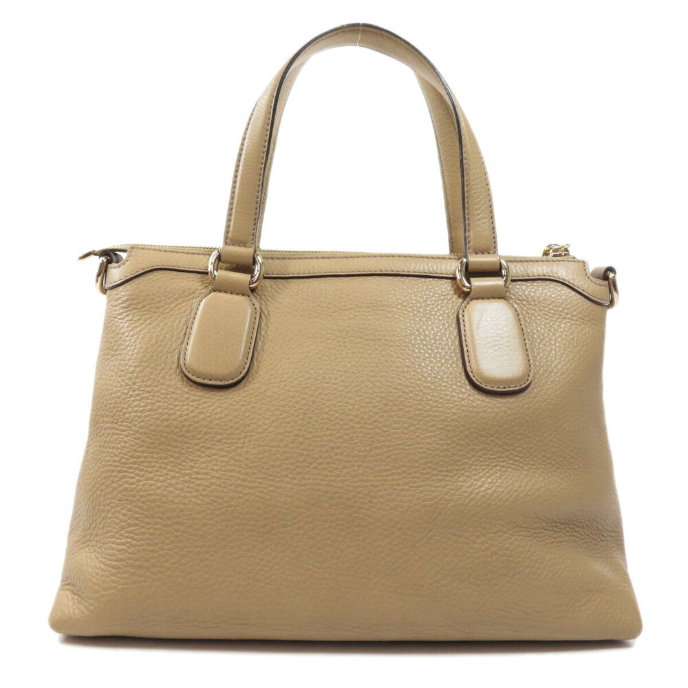 Gucci GG Interlocking Shoulder Leather Bag Soho